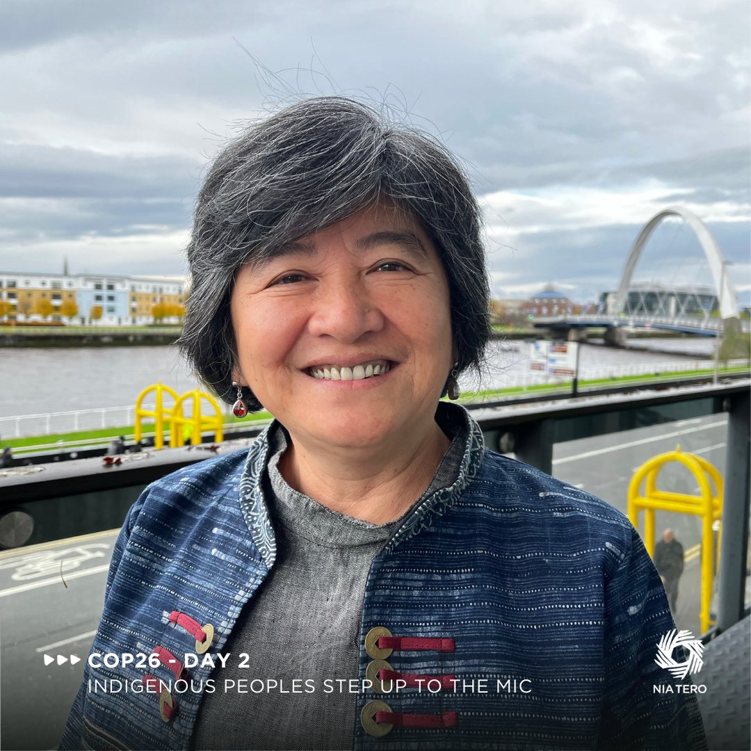 NiaTero's tweet photo. What a powerful 2nd day at #COP26 &amp; start to #NativeAmericanHeritageMonth!

Today at COP26 #Indigenous peoples asserted that #IndigenousRights &amp; knowledge are critical solutions to #ClimateChange, &amp; Indigenous peoples MUST be included in decision-making at this &amp; all future COPs. https://t.co/eaaRT5F4VK