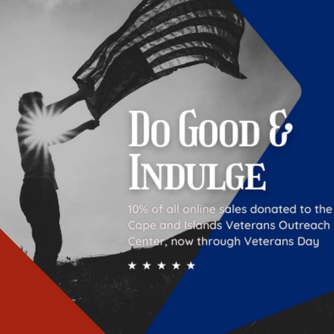 CapeIslands's tweet photo. In honor of the brave people who have served our country, @TopThisDesserts will be donating 10% of online sales from all orders placed between now and Veterans Day to the Cape and Islands Veterans Outreach Center! Shop now at https://t.co/cKG1uVXZAw https://t.co/xdfh8jRnxa