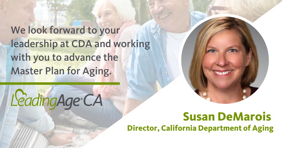 LeadingAgeCA's tweet photo. Congratulations @SusanDeMarois on begin sworn in as Director of the California Department of Aging! 

We are proud that you began working on behalf of #OlderAdults at @LeadingAgeCA and excited to see the impact you will have heading @CalAging. https://t.co/739Zg92esy