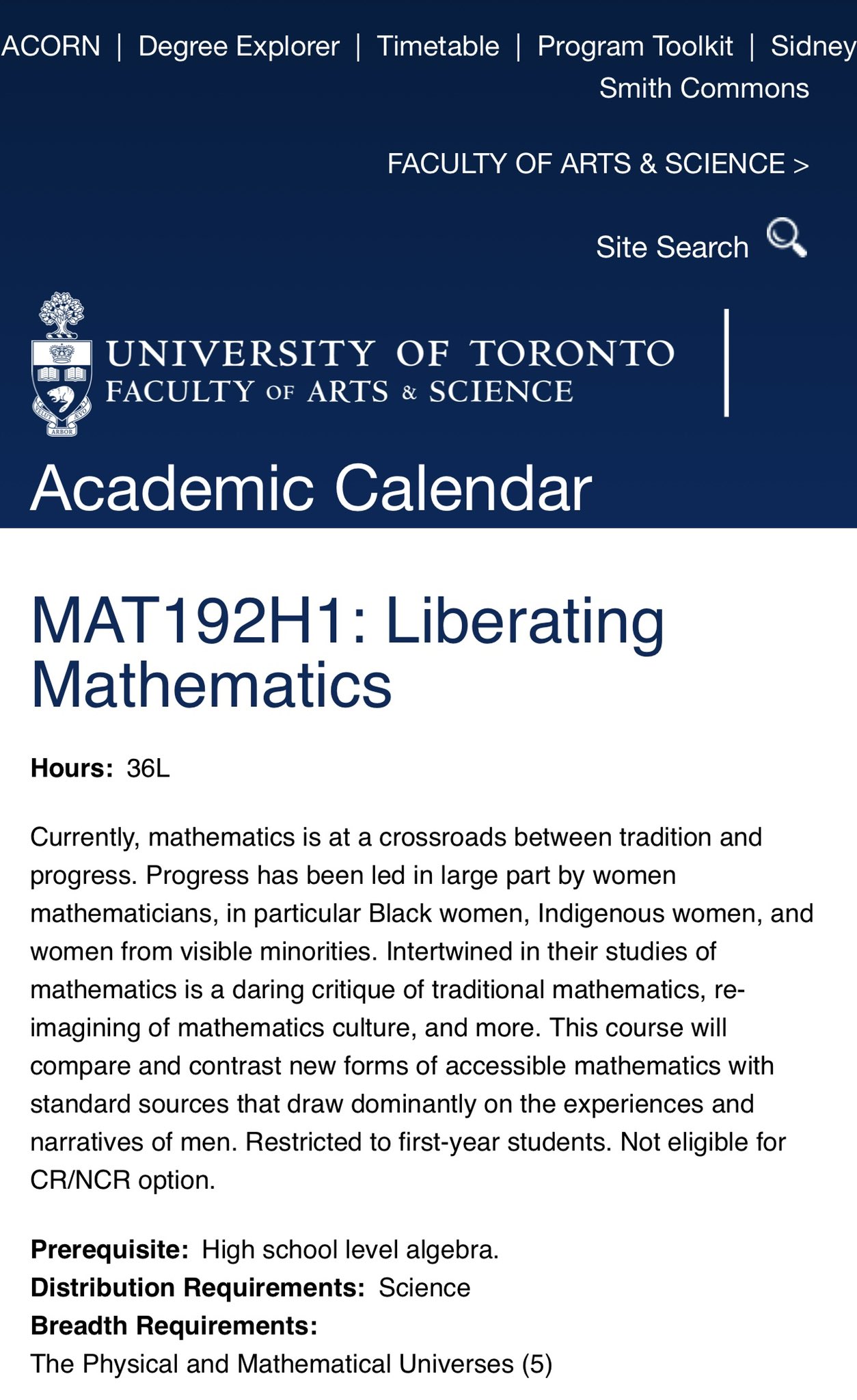 Peter Boghossian on Twitter "MAT192H1 Liberating Mathematics UofT