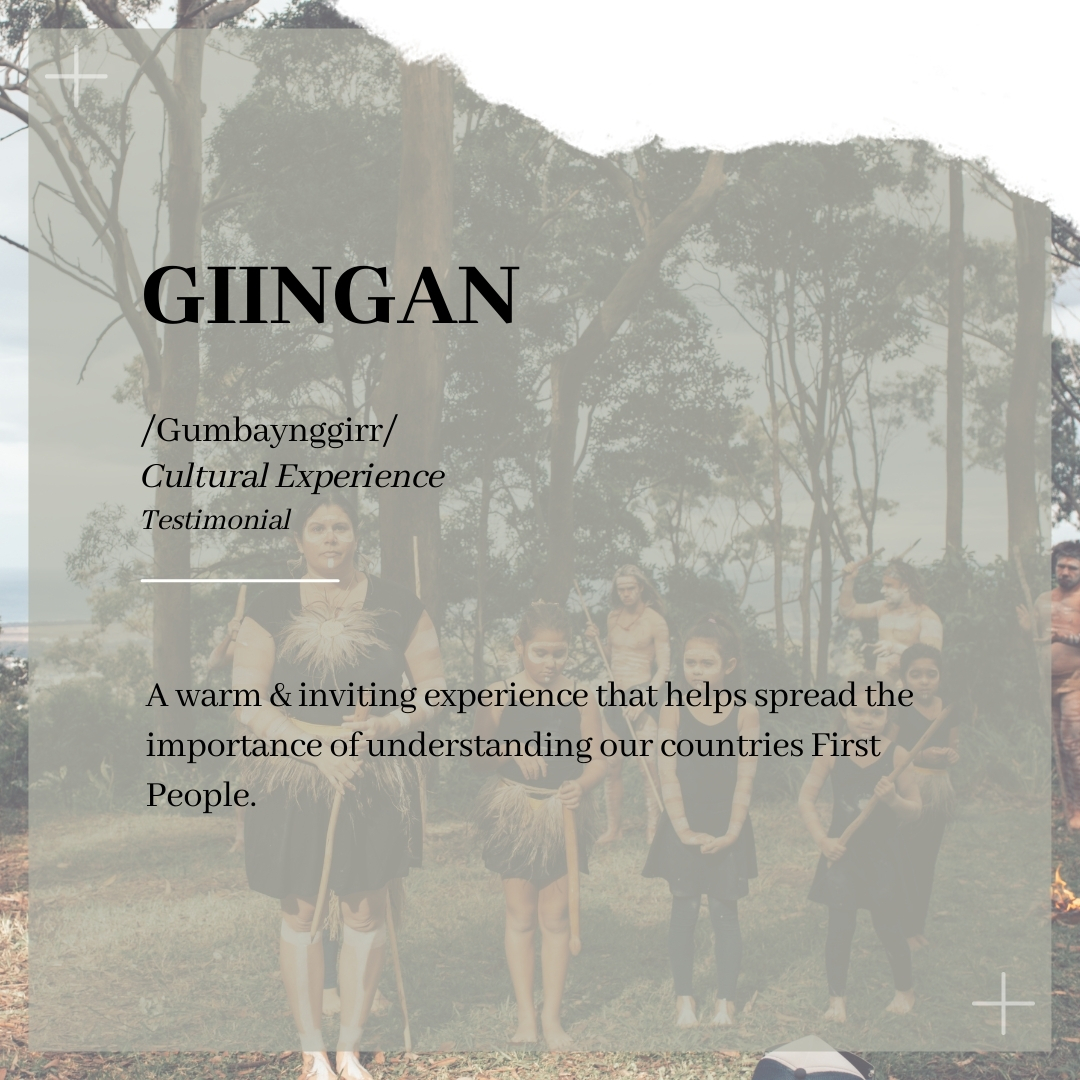 nyanggan's tweet photo. We are excited to announce Giingan Gumbaynggirr Cultural Experience is a Finalist in the 2021 NSW Tourism Awards for Excellence in Aboriginal and Torres Strait Islander Tourism! #Gumbaynggirr #Ilovensw #holidayherethisyear #NATOC #tourismawards https://t.co/3FiHCx7FN8