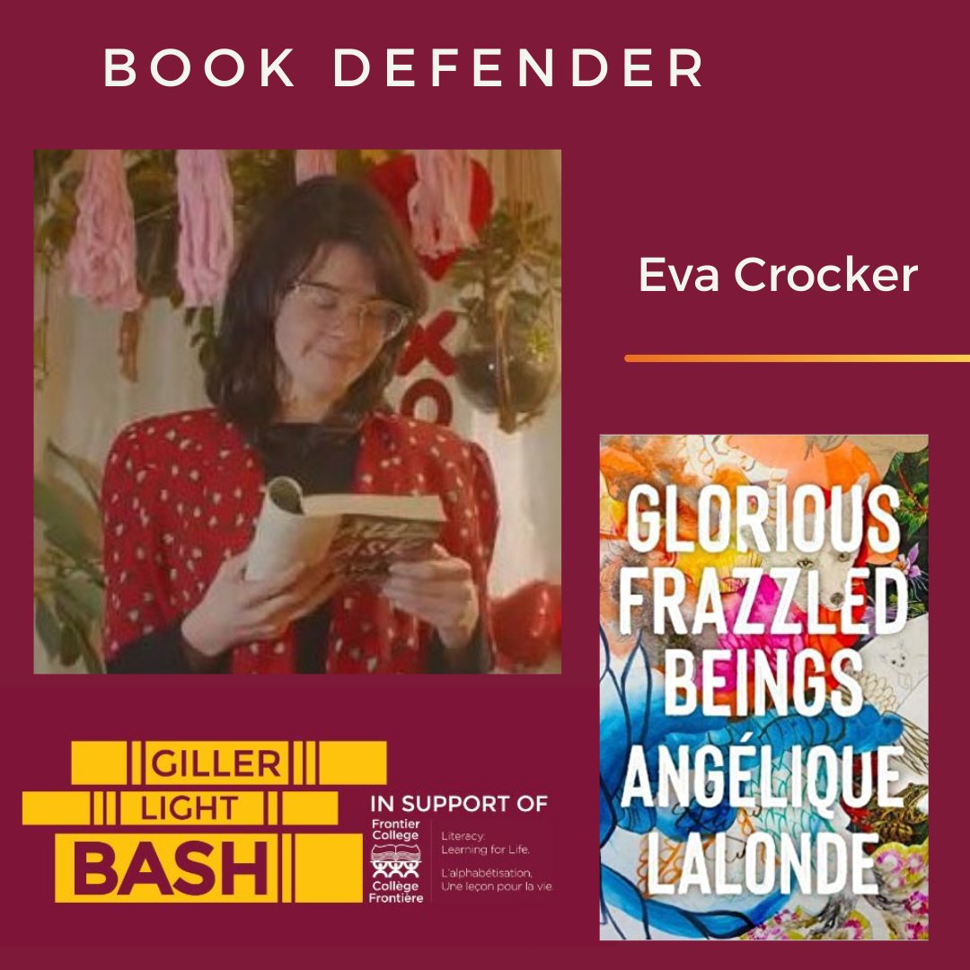 GillerLight's tweet photo. Eva Crocker defends Glorious Frazzled Beings published by @houseofanasi. 📚Watch the defense here 👉https://t.co/rxTyEnrahJ https://t.co/fhqDtjyuWH