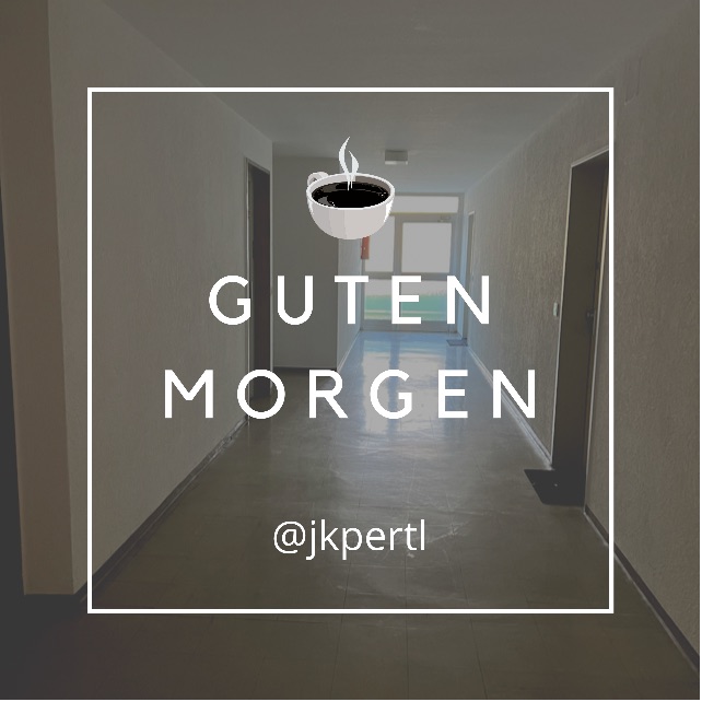 Guten Morgen Zusammen 🍁☕️🙋🏼‍♂️ Leider ist das lange Wochenende schon wieder vorbei 😢 Im Moment fehlt es mir an Energie und Antrieb, ich hoffe das kommt noch 🤷🏼‍♂️ Wünsche euch einen schönen Dienstag, ganz viel Erfolg 🍀 und sende liebe Grüße 😘
