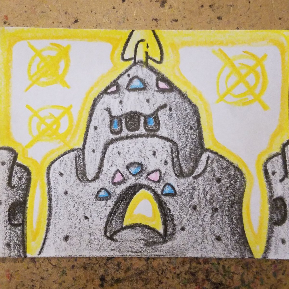 ThePartyTable's tweet image. #PokemonADay 770 SHINY PALOSSAND!!!

#Palossand #ShinyPalossand #Pokemon #ShinyPokemon #Pokemon25 #PartyTableDrawings #PartyForThePartyGods