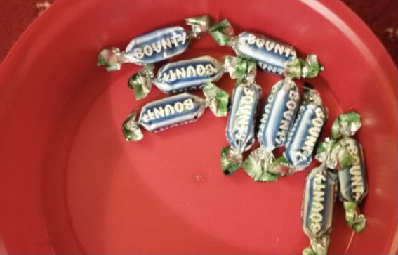 Can’t believe someone gave me a whole box of celebrations whilst trick or treating with cayc last night! 
Saved the very best till last! 
#yummy #Derbycountys #MarsOrMabey