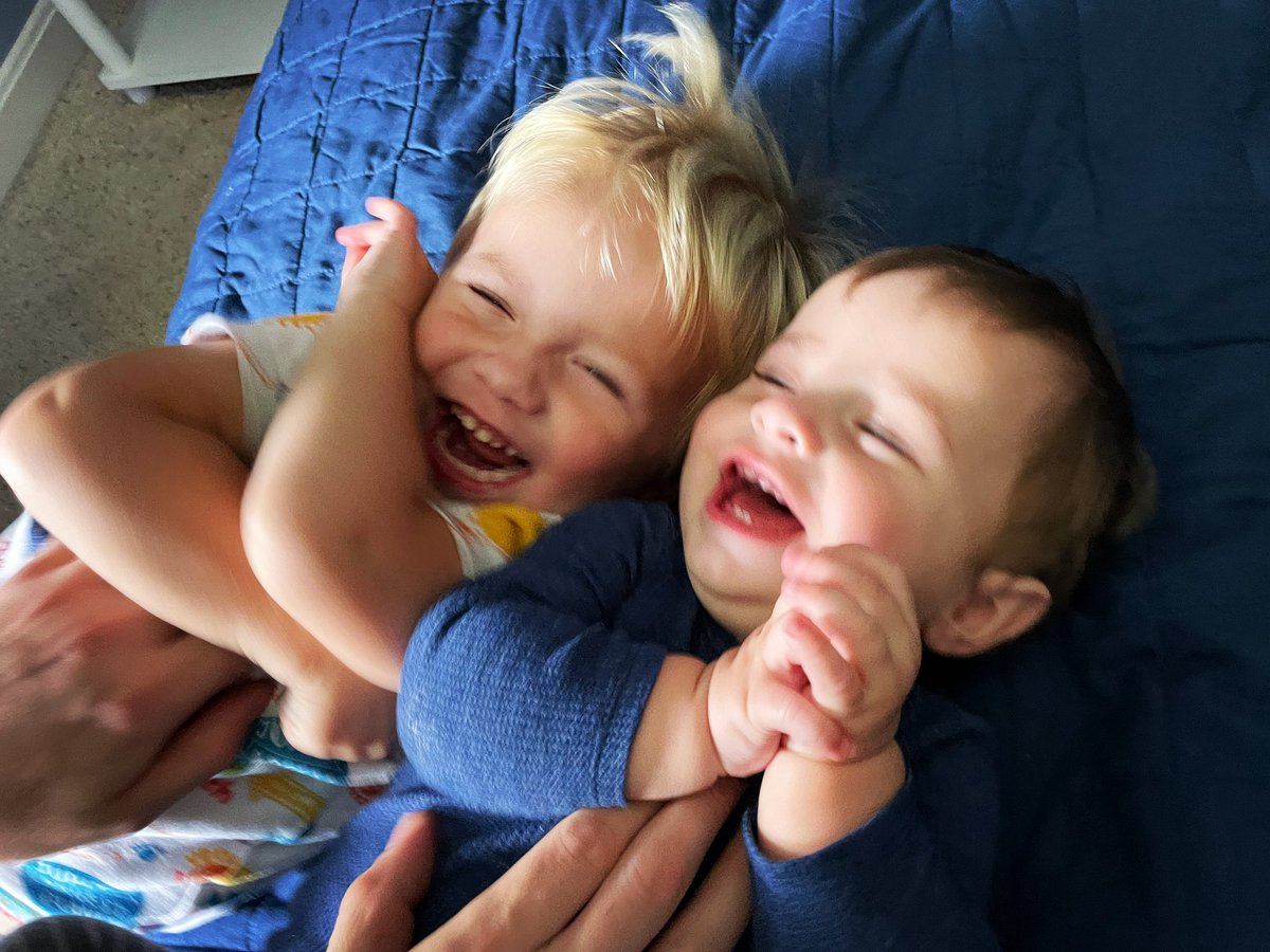 patty_neises's tweet photo. My bubs 🥺😍 dada’s the best tickle monster https://t.co/cWMK9ZK1z8