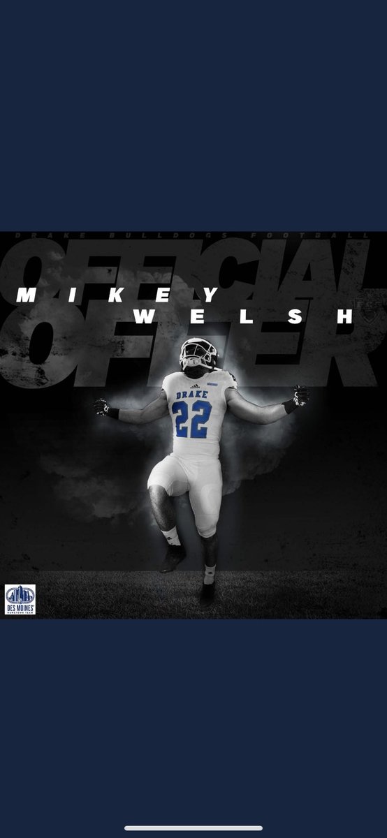 Thank you Coach Gajo and the University of Drake for giving me my first official offer! I can’t thank all my coaches and my support system enough for making me the man and player I am today. <a href="/NoaPouono/">Manoa Pouono</a> <a href="/OLCoachCam/">Rudy Cambero</a> <a href="/seankoelle/">Sean</a> <a href="/CoachTThom/">Troy David Thomas</a> <a href="/MikeMindingall/">Coach Mike</a> <a href="/LTizle/">Latario Rachal</a> <a href="/yadda3000/">Kenyatte Morgan</a>
