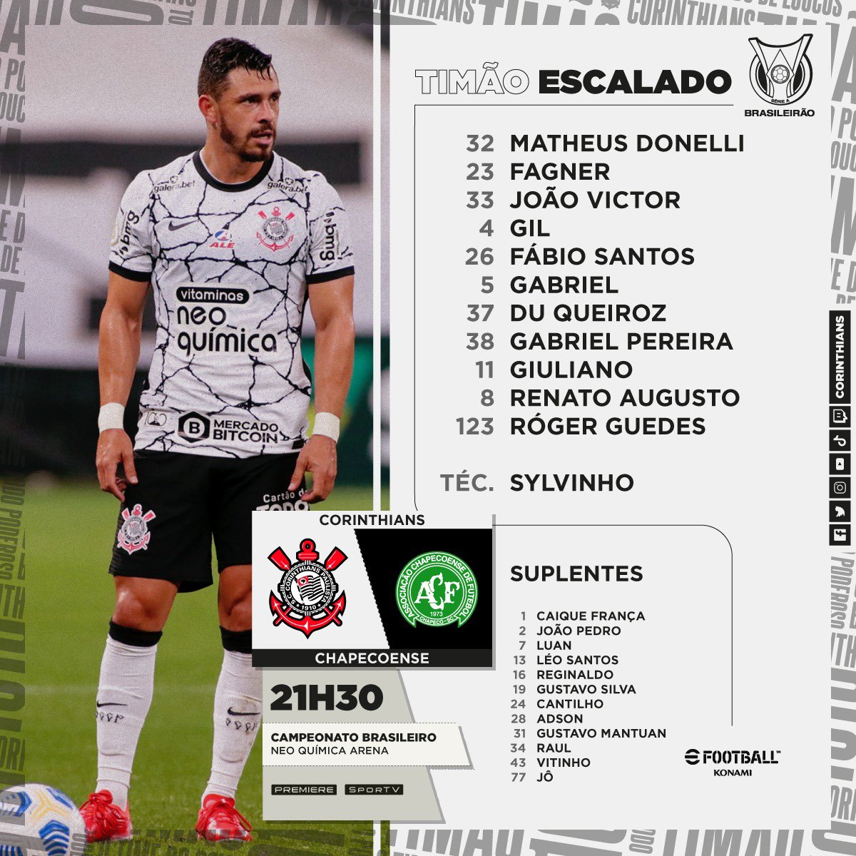 Corinthians tweet media