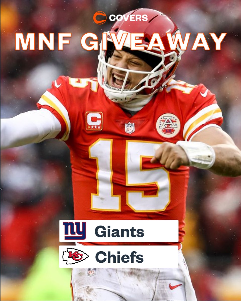 ⚠️PATRICK MAHOMES TOUCHDOWN GIVEAWAY⚠️

Let's finish the week with a hoodie giveaway👀

👉Follow <a href="/Covers/">Covers</a>
👉RT this post

We will giveaway a Covers Hoodie every time Patrick Mahomes throws a TD💥