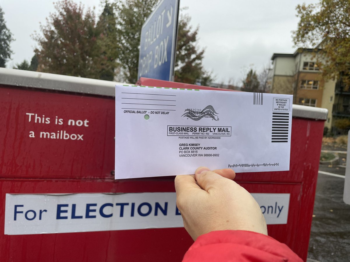 Don’t forget to vote this week #vanwa #clarkcountywa It maybe not be as scintillating of an election cycle but it’s still super important and absolutely needs your voting voice.