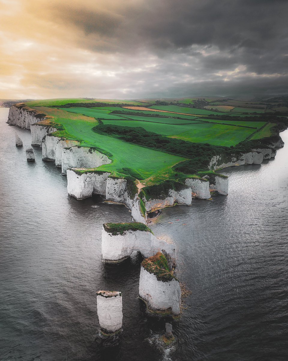 Sailing on a white green Cruise ship