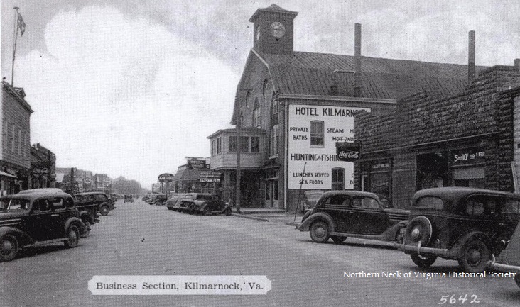 NNVHS's tweet photo. Business Section, Kilmarnock, #Virginia, ca. 1930.
The Hazel Building, the large barn style structure, was built in about 1920 by A. E. Brent. It was considered to be the largest building in the #NorthernNeck at the time.
https://t.co/qhTaPG40Xv
#History #NNVHS https://t.co/l85EBiKlgG