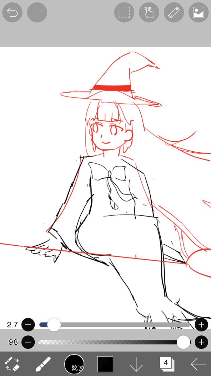 imamatid's tweet photo. 全然描いてなかったから朝に少しだけ
進めた
超ラフだけどもう可愛い感じがして気に入ってる
モチーフのキャラがないからオリキャラになるのかな、、？ https://t.co/q93JQBGuAG