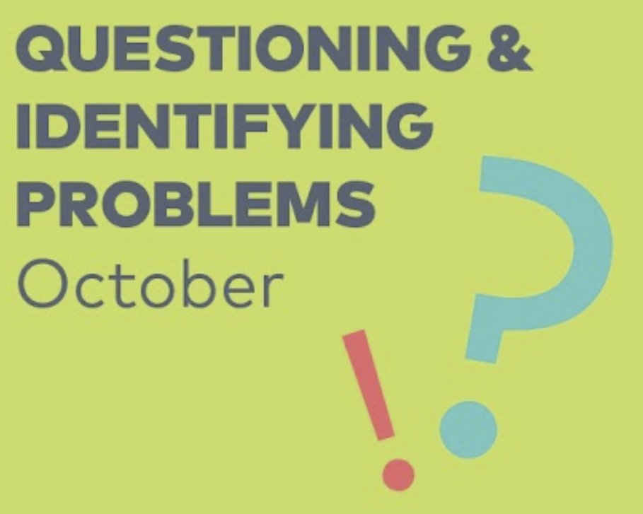 CHHSSTEM's tweet photo. The STEM habits of mind are the core ideologies that encompass our STEM mindset. This month’s habit of mind is “questioning and identifying problems” where we explore problems to develop an understanding of our world.
#CHPantherpride #habitofmind #STEM https://t.co/7dMrqAS13q