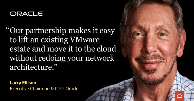 grantrickard's tweet photo. What makes @Oracle's #cloud infrastructure ideal for @VMware? 3 words: Control, security, and predictability. https://t.co/RRIPAjNSB2 https://t.co/mbeA3IfKiZ