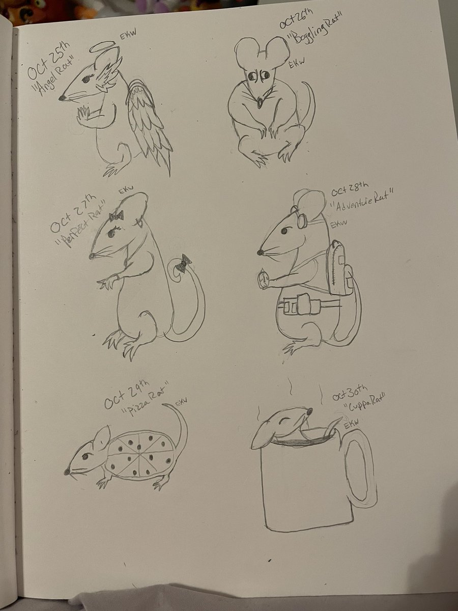 Local__Cryptid's tweet photo. So I kinda got behind in #rattober but here we are #rattober2021 https://t.co/jzVK04yK7s