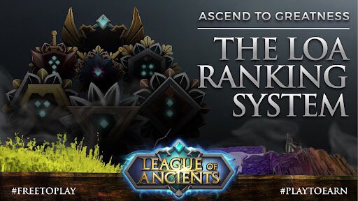 LOAOfficialMOBA's tweet photo. In LOA - A PEASANT CAN BE KING! 👑👑🔥

In #LeagueofAncients, NFT matches are ranked &amp; Seasonal. Climb the ranks through Sentinel, Royal Knight, Zealot, Duke, Arch-Duke, Lord, and Overlord.

Greater rank = Greater challenges and Rewards! ��✨

#BSC #PlaytoEarn #FreetoPlay #MOBA https://t.co/lMudS2jkz7