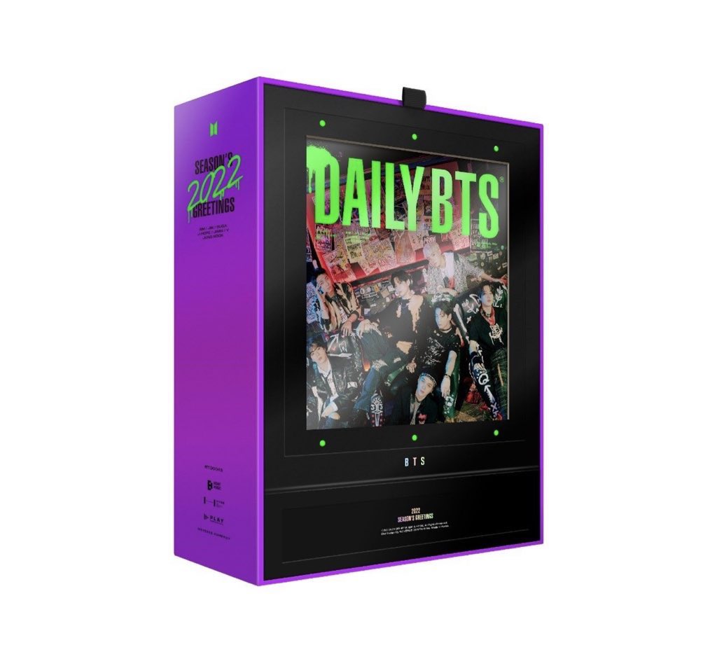 BTStrading_MY's tweet photo. Help RT 🇲🇾~
#Pasarbts thread

💜Preorder for BTS SEASON GREETING 2022 DAILY BTS💚

Rules:
🇲🇾 Army only
💌 Both Loose &amp; Fullset
💌 Seller can reply under this tweet🤗

💣No scammer allowed ⚠️.

Will rt one by one once secured 🙏🏻. 

Thank you💜 https://t.co/GyS3oWgVlt