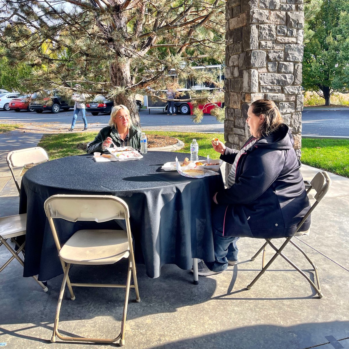 SenskeServices's tweet photo. Today our Corporate Office, Contact Center, and Kennewick, WA branch all got together to celebrate fall at our Fall Fiesta! 🍂 We enjoyed food from Corralejo Catering and fresh churros from Viera's Bakery! Happy Fall everyone! #senskeservices https://t.co/vOJtZ9DI0X