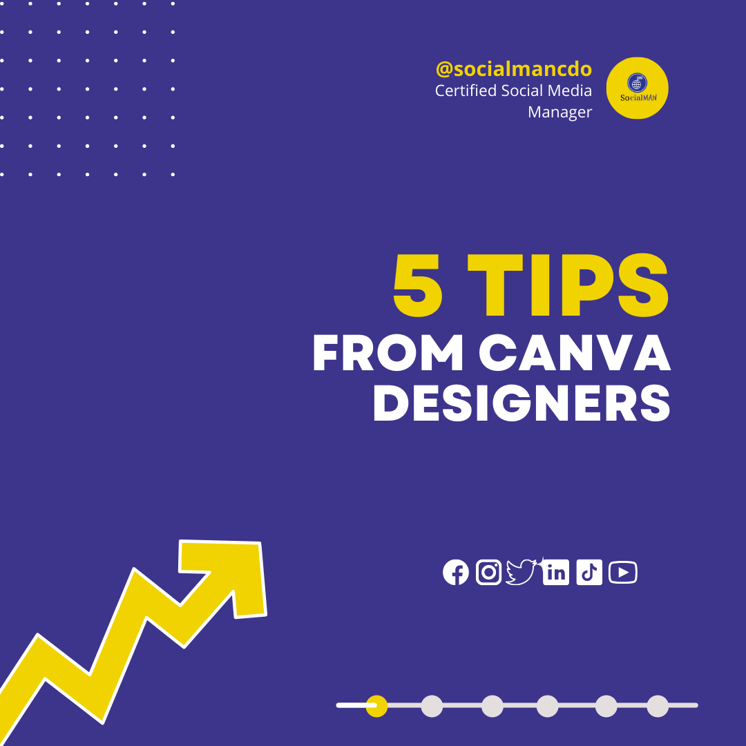 socialmancdo's tweet photo. #1 Select two high-contrast fonts 🤩.
#2 Use shapes, icons, and colors to illustrate information.
#3 Keep your color palette to four hues.
#4 Keep things simple.
#5 Finally, accept your mistakes.
Read More : https://t.co/T4zIuKkZWm

#socialmancdo  #graphicdesign
 #canva https://t.co/x46es6OZXF