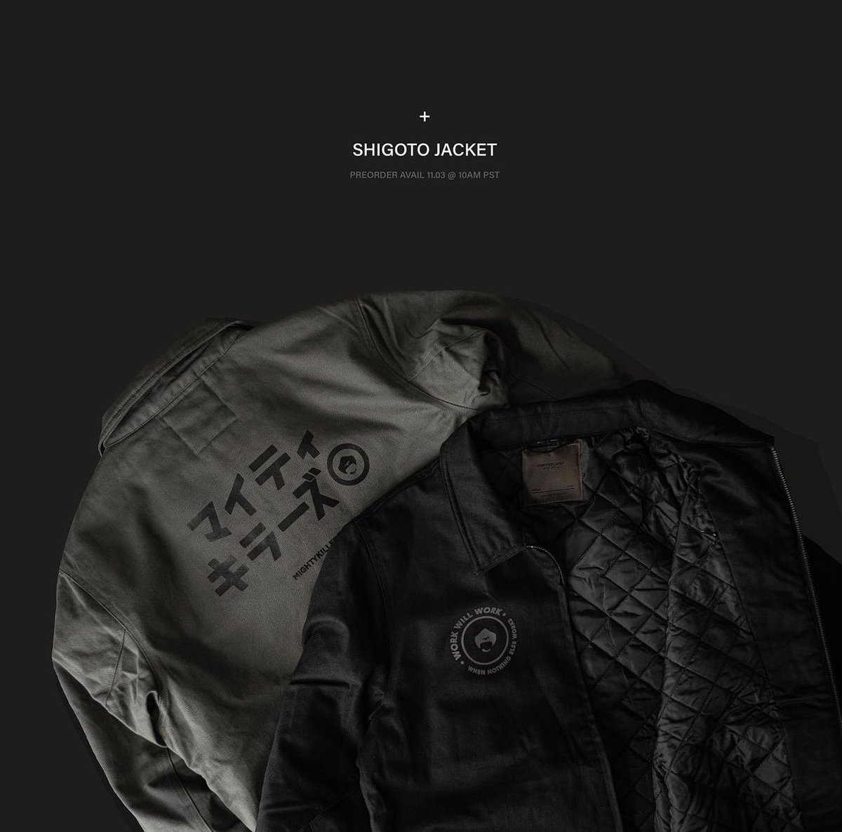 Nikk_La's tweet photo. Our jackets launch Wednesday 😈 #mightykillers https://t.co/DlKkQIgJug