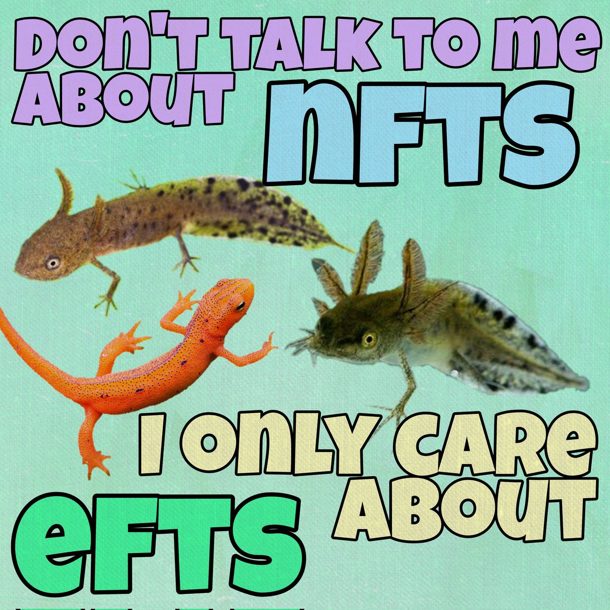 Imagine melting ice caps so you can make fake scam money for clowns, when instead you could look at baby newts.

#amphibianweek #babyphotography #tinyliving #scalemodel #naturaltalent #greenliving #friendshaped #swimwearfashion