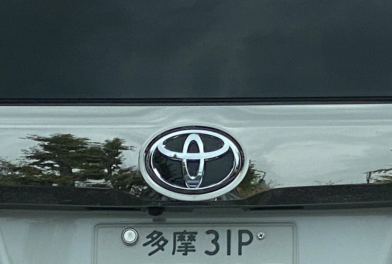 なんだかなー😅 ナンバー 多摩31Pなのか 多摩3IPなのか⁉️🤔 #多摩