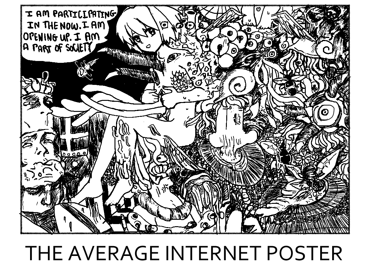 toasty_rolls's tweet image. posting is body horror and lurking is cosmic horror, it is quite simple