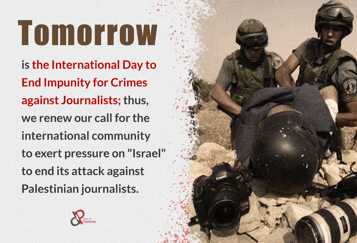 ChrisHu34451470's tweet image. Media workers in Palestine continue to face oppression from the Israeli occupation. #TruthNeverDies #PalestinianJournalists