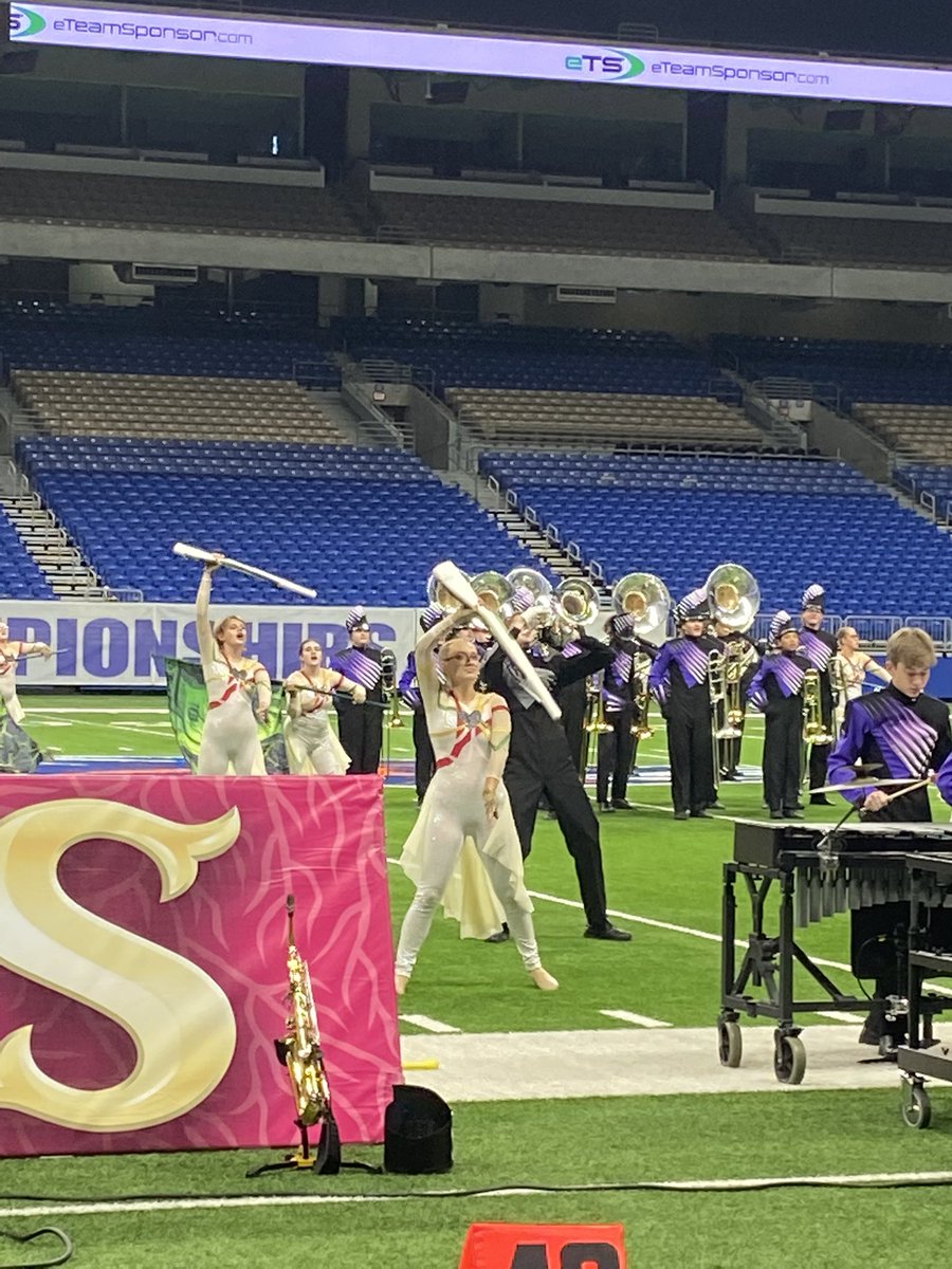 BandGrove's tweet photo. Super performance CSHS Cougar Band! #UILState @cshsbands https://t.co/6ZovEurfN3