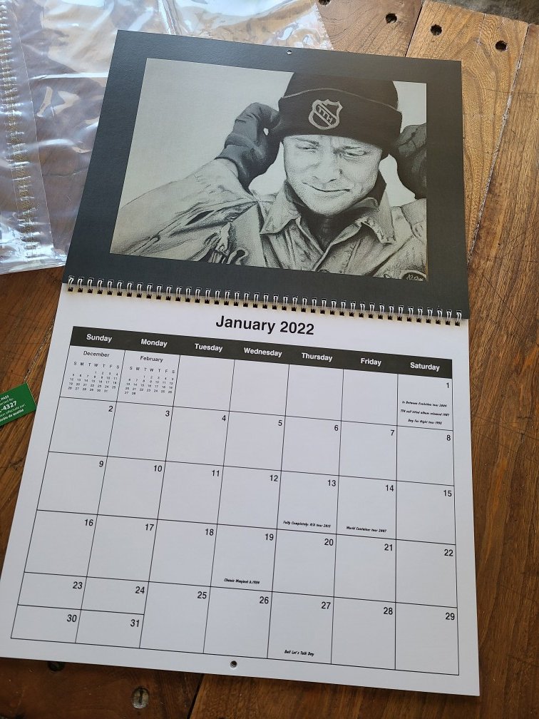 aimsley79's tweet photo. Tragically Hip calendar. Five year's since the beloved Gord Downie passed away! I love the Hip and Gord. I want to celebrate Gord and my brother's who both loved the Hip. We are forever connected. Message me for yours. @thehipofficial @MikeCDownie @TheStrictlyHip @courageforgord https://t.co/W7X3LvFFlb