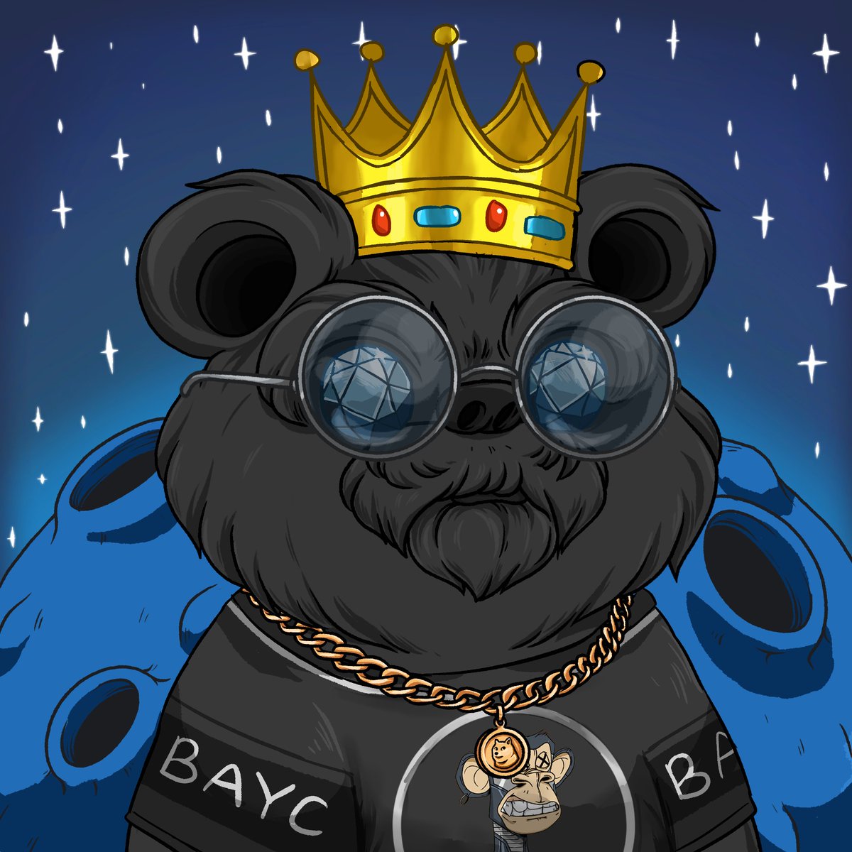 You still have 40 hours to mint your Moonwalker! Waking up to see 100+ Gas fees is not nice &amp; we hope we see a dip over the next 2 days.
But we play the cards we're dealt!

LET'S GO MOONWALKERS 🚀

#NFT #NFTs #NFTGiveaway #NFTCommunity