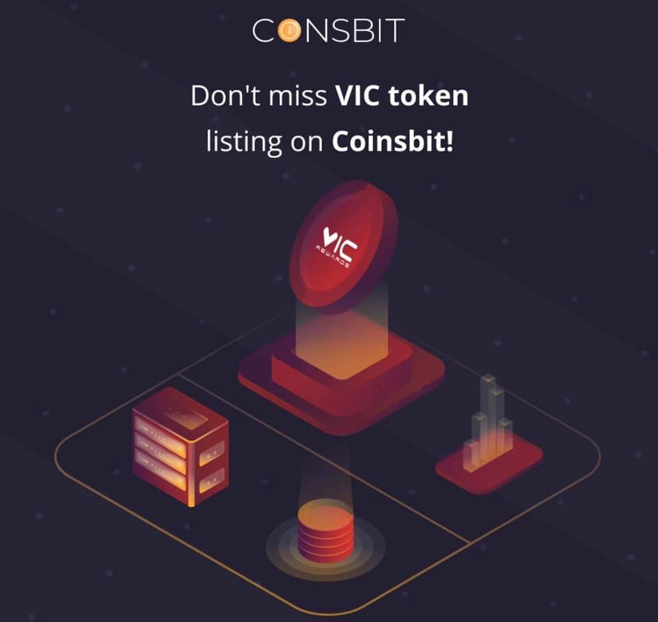 VICRewards's tweet photo. HOT NEWS!!
VIC is now listed on Coinsbit
We are excited to bring VIC Healthcare tokens to Aussie investors too. @coinspot we are keen to see VIC in your wallets. https://t.co/YIFfbkx1wH