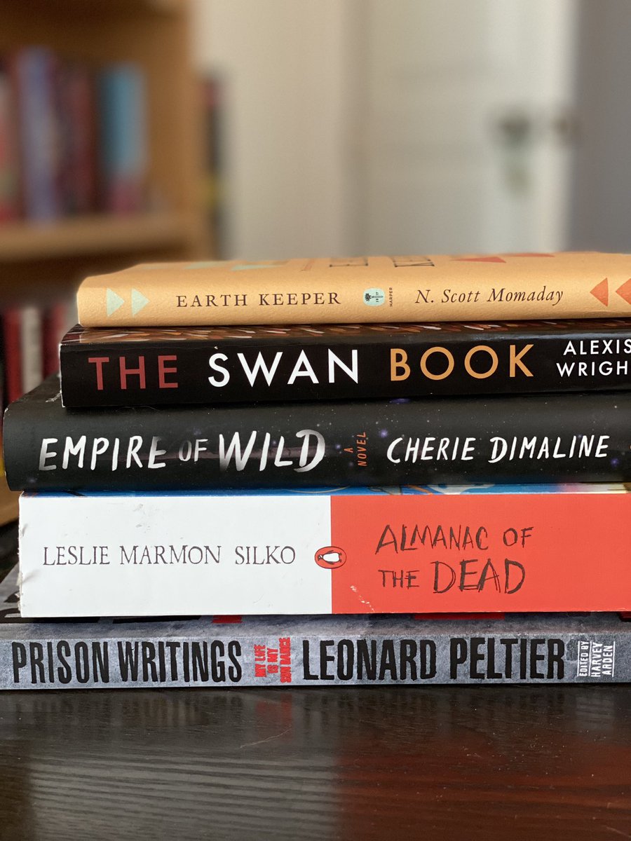 TBR pile for this year’s Native American/Indigenous People’s Heritage Month (or any time of year!)