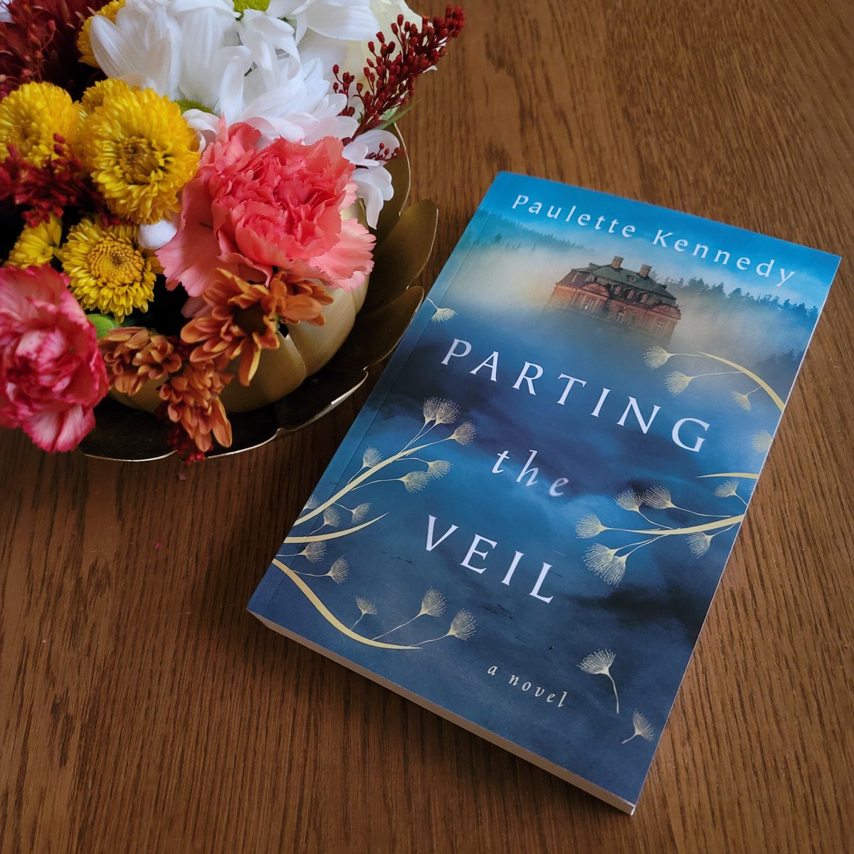 JennBardsley's tweet photo. Now I just need to finish my revisions so I have time to read. Happy book birthday @pkennedywrites! #PartingTheVeil @2021Debuts @AmazonPub https://t.co/0MHsGzx9hl