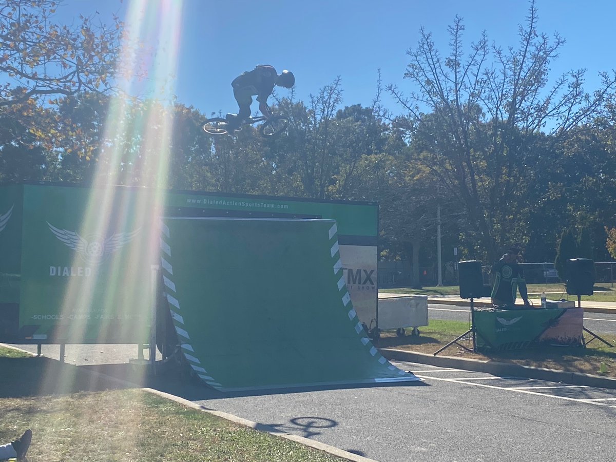 calfano510's tweet photo. We had an amazing time watching the BMX bike safety show today! 🚲 https://t.co/fly1wr17qo
