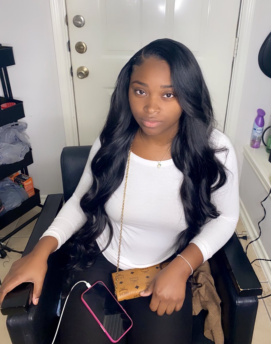sleekdonit's tweet photo. Please don’t play with Sleek 💜 
style : traditional sew-in.
 #Htxhairstylist #oncallhairstylist https://t.co/ymSRuvXjTA