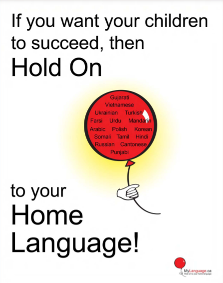 ergoontario's tweet photo. Translated brochures for multilingual families - If You Want Your Children To Succeed -  Then Hold On To Your Home Language
https://t.co/GN4B19hXKB https://t.co/k3b7C9bsTf