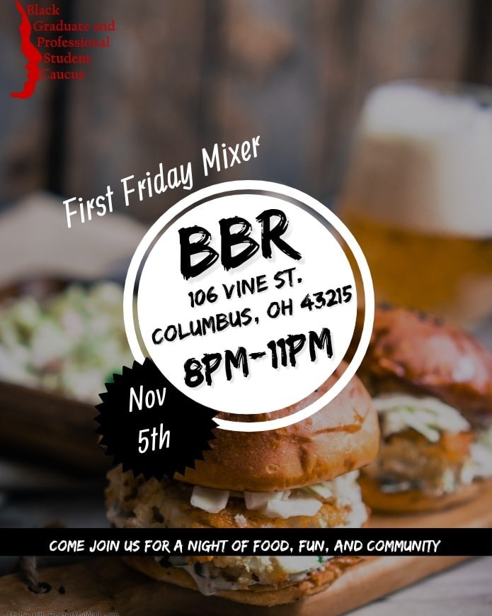 bgpscatosu's tweet photo. First Friday • Join us on Nov 5th, 6 PM.

The focus will be on mental health awareness. 🧠 🤯🗣

Be sure to "Rep Yo' City" with apparel from your favorite city or hometown! 🏘

We hope to see you there and at the Social Mixer at BBR following the meeting at 8 PM. 🍸 🍔 https://t.co/U5sQ02vlJV