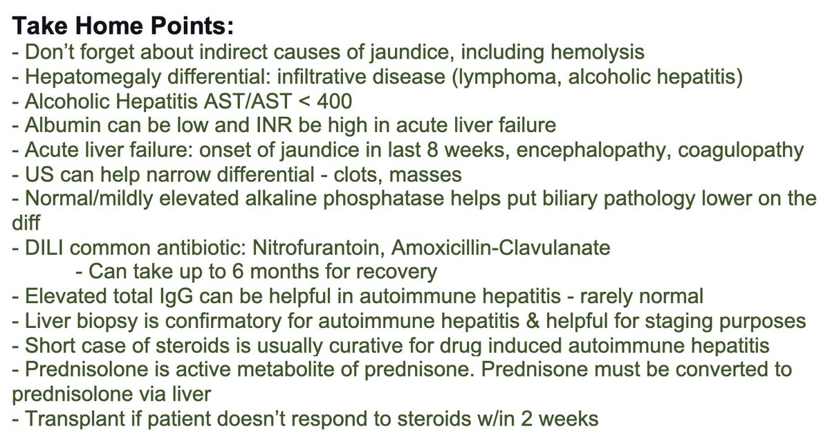 UnremarkableLab's tweet photo. Did you miss our our hepatology episode with @healthyliverdoc and UAB PGY-2 Mahmoud Aryan? Watch it here at your convenience: https://t.co/uDkGiIZSBo. Learning points from the episode are shown in the picture. Also, check out a brief Tweetorial on liver injury below. https://t.co/PwvOfayuZ9