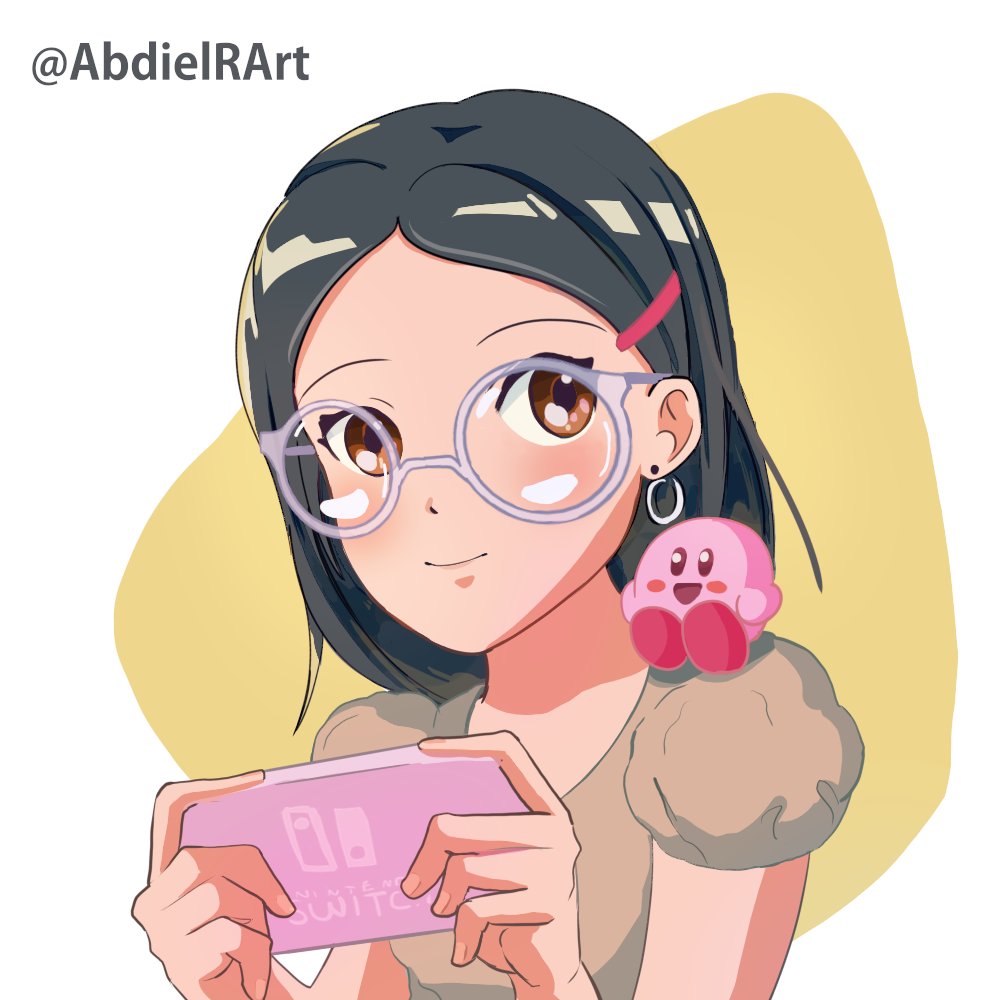 rosebudmx's tweet photo. Comisión c: Recuerden que hasta el 6 de noviembre voy a tener los retratos con descuento #comisionesabiertas #switchlite #kirby #anime #animegirl #portrait https://t.co/f0HTGNnyIF