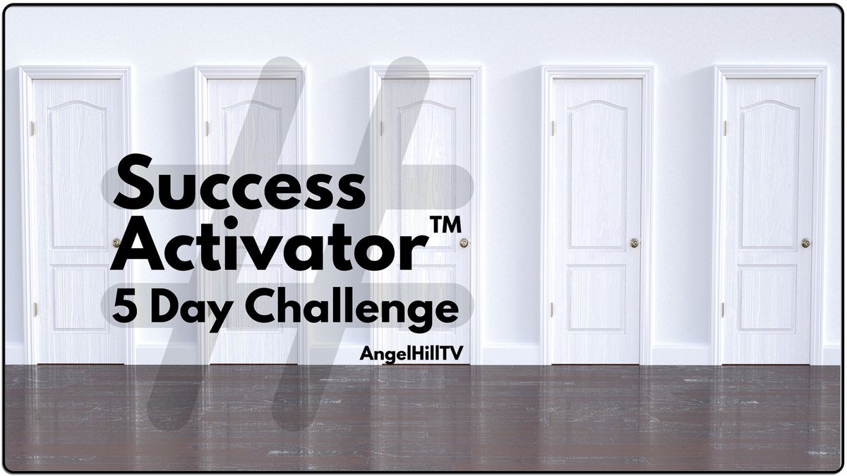 AngelHillTV's tweet photo. COMING SOON→🚀5 Day #SuccessActivator Challenge🚀for Purpose &amp; Legacy Driven Entrepreneurs ready to create their own economy with systems &amp; processes that help generate LEADS &amp; SALES so they can stay in the flow of their ZONE of GENIUS!💖 https://t.co/k7maWX5xKP