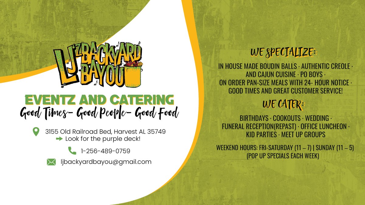 LJz Backyard Bayou (LJBackyardBayou) Twitter