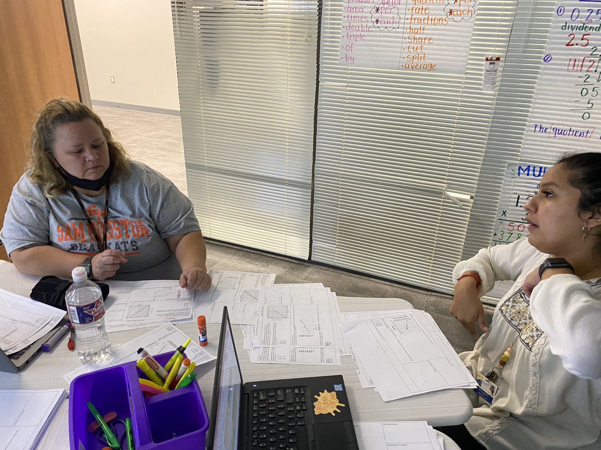 MrsGuerrero2014's tweet photo. Student work drove today’s @LandrumMS math PLC! @SBISD #FocusedOnLearning What strategies did students use that helped them succeed? What strategies showed misconceptions? What will we do to help students master this essential? https://t.co/bjLoJic1tv