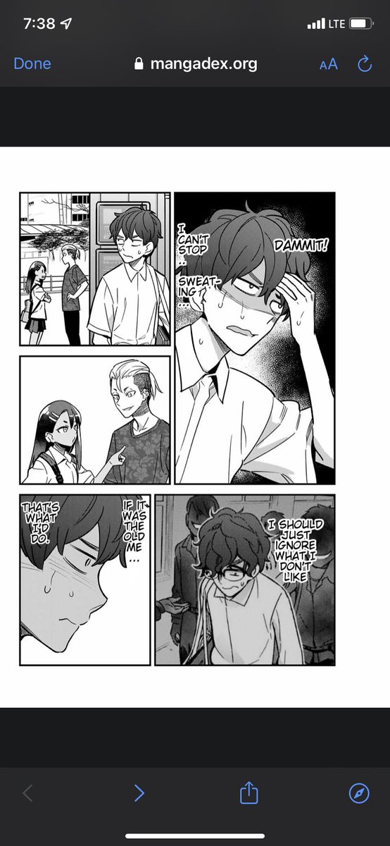 SlayerOnN64's tweet photo. Chapter 93 of the nagatoro manga is out!
//
//
//
SPOILERS
I like how they picked up pretty much right after last chapter when they said they’d make bentos for eachother from now on and from the looks of it naotos jealous which feels weird to say 😂 but maybe this guy is https://t.co/FRXJTkiGI2