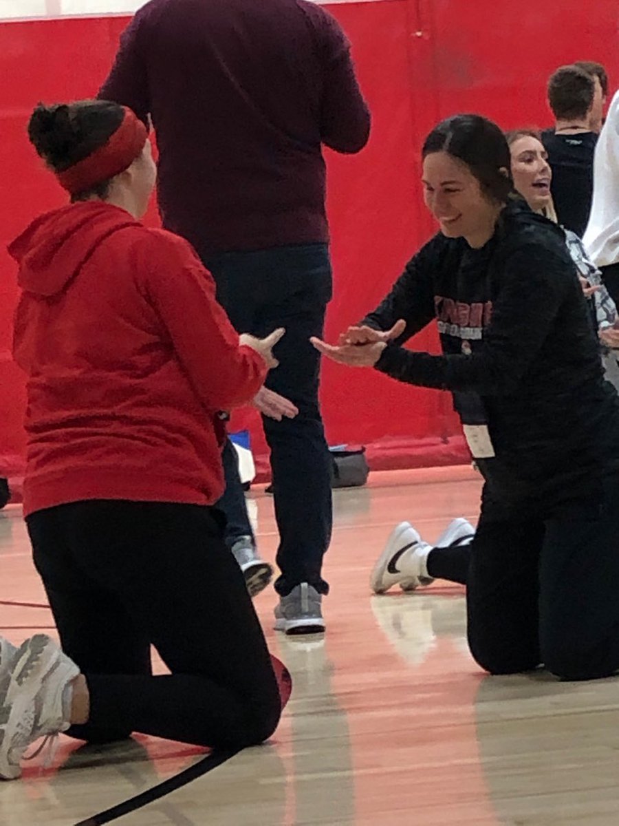 BreOlson6's tweet photo. Had so much fun at the MNSHAPE conference with students today!
Also, a moment of pure joy while playing :) never stop playing; never stop learning! https://t.co/4WFNbiIY7b