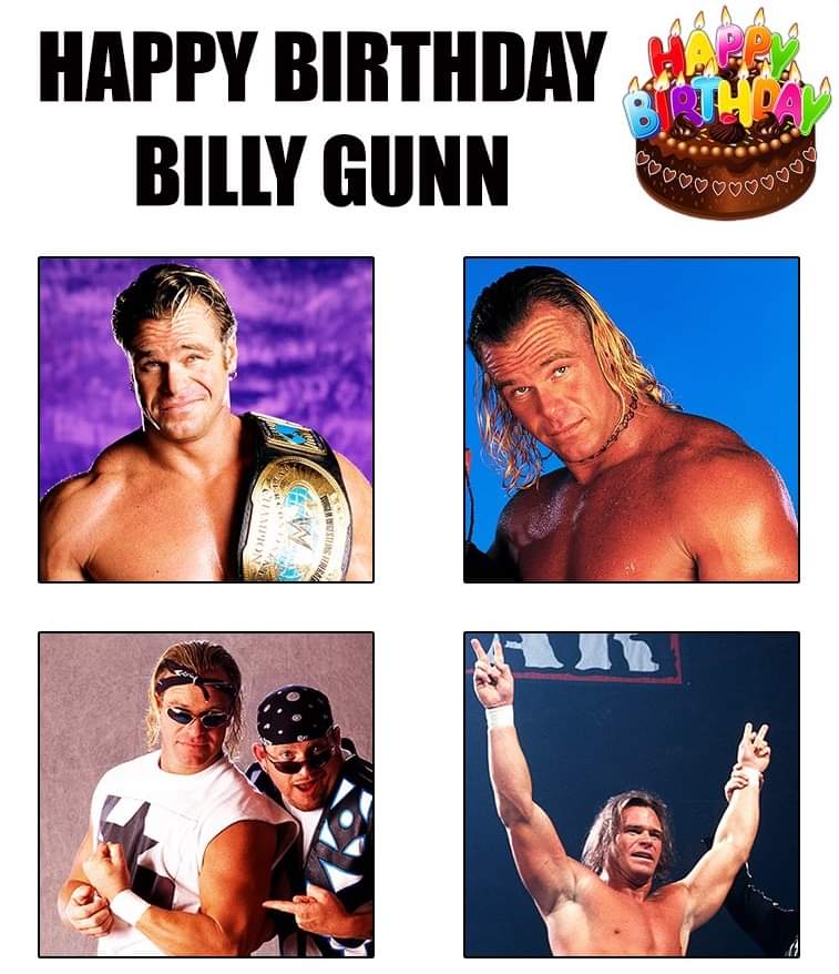 Old School WWF Veteran Billy Gunn celebrates his 58th birthday today. HAPPY BIRTHDAY    