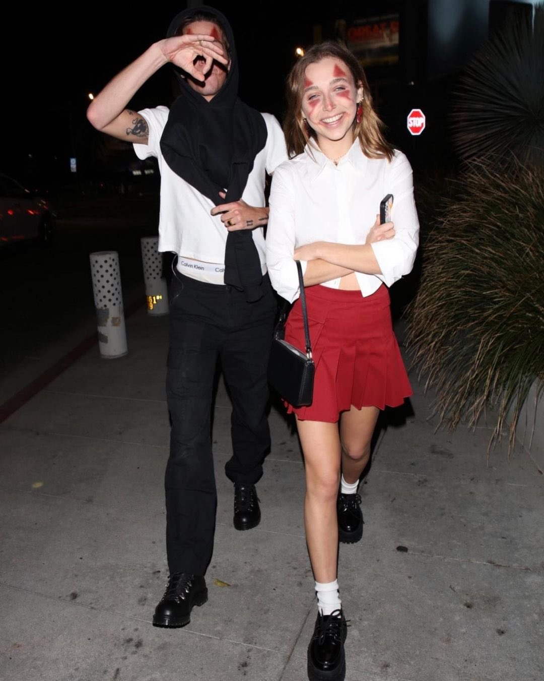 EMMA CHAMBERLAIN Leaves a Halloween Party in West Hollywood 10/29/2022 –  HawtCelebs