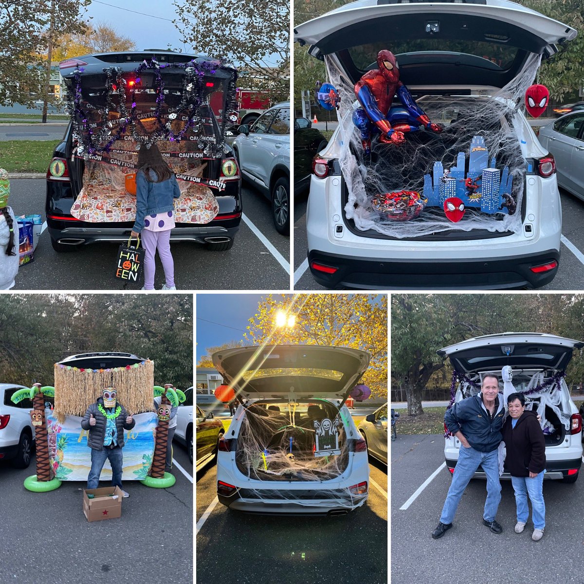 KnollwoodSchool's tweet photo. Knollwood’s very first Trunk or Treat was a success!!!! 🎃🧡🚗🎃🧡🚙 #knollwood #knollwoodrocks #thankyouPTA #thankyouLHFD 🚒Halloween2021 #raindate https://t.co/Y8MDZ2k2uZ
