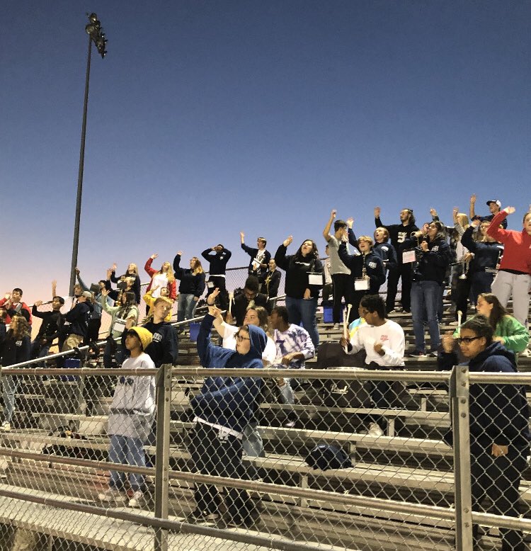 ColonialHtsHigh's tweet photo. Raise that Victory Flag Colonials!  Congratulations to our varsity @ColonialsFball team for their 30-0 win over @TeeJayFootball.  Thank you cheerleaders, Marching Colonials, and Colonial Crazies for your support!  @All_Sports_CHHS @TheRVASportsNet @WSroufe https://t.co/B2nAA77V7a